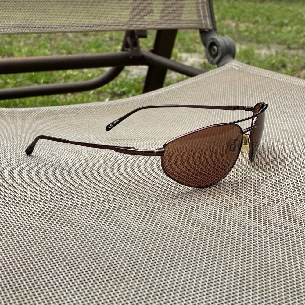 Serengeti Sunglasses S Flex Sangro 6997 Espresso Metal Japan Drivers Polarized
